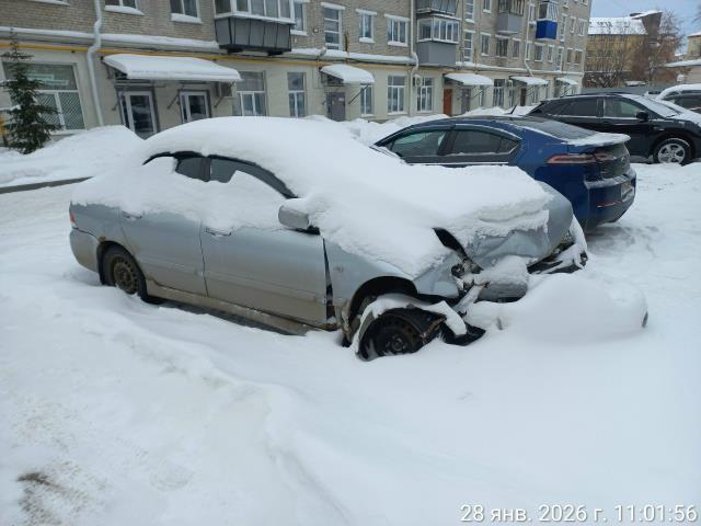 Выявлено брошенное транспортное средство Выявлено брошенное транспортное средство